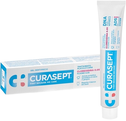 CURASEPT DENTIFRICIO 0,05 75 ML ADS+DNA - FarmaLucia
