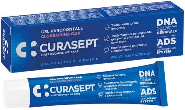CURASEPT GEL PARODONTALE 0,5% 30 ML ADS + DNA - FarmaLucia