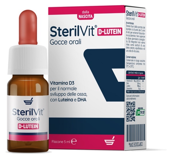 STERILVIT D LUTEIN DHA GOCCE 5 ML - FarmaLucia