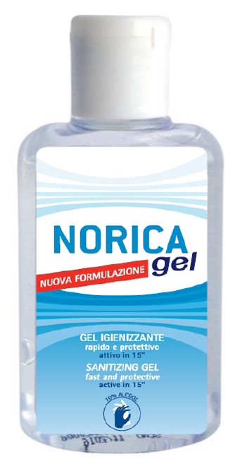 NORICA GEL IGIENIZZANTE MANI NUOVA FORMULAZIONE 80 ML - FarmaLucia