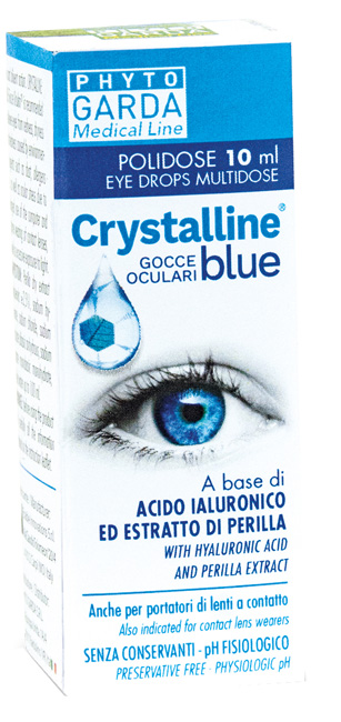 CRYSTALLINE BLUE GOCCE POLIDOSE 10 ML - FarmaLucia