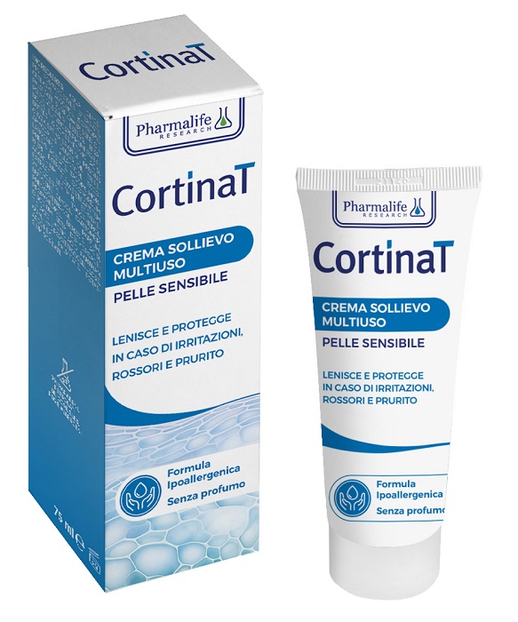 CORTINAT CREMA CON ESTRATTI DI LIQUIRIZIA E BACOPA 75 ML - FarmaLucia