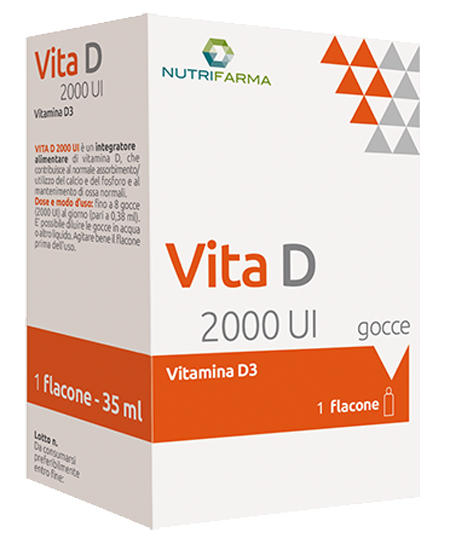 VITA D 2000UI GOCCE 35 ML - FarmaLucia