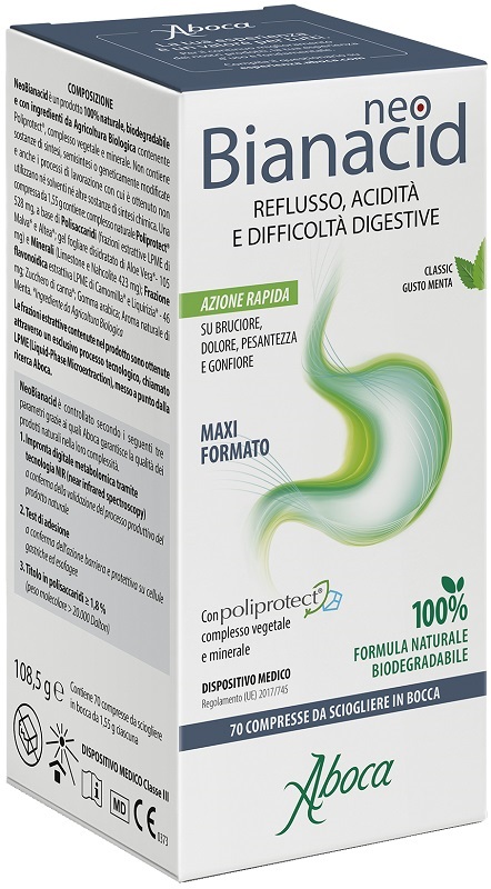 NEOBIANACID 70 COMPRESSE MASTICABILI - FarmaLucia