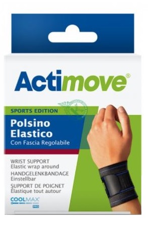 ACTIMOVE SPORTS EDITION POLSINO ELASTICO CON FASCIA REGOLABILE UNIVERSALE - FarmaLucia