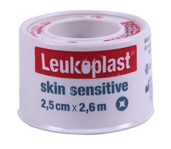 LEUKOPLAST SKIN SENSITIVE CEROTTO SU ROCCHETTO CON MASSA ADESIVA IN SILICONE M2,6 X 2,5CM 1 PEZZO - FarmaLucia