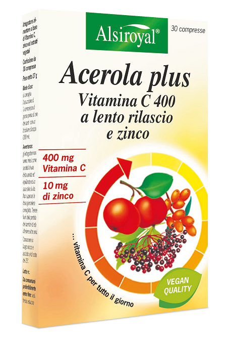 ACEROLA 400 PLUS 30 COMPRESSE - FarmaLucia
