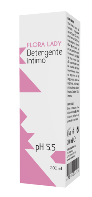 FLORA LADY DETERGENTE INTIMO PH 5,5 200 ML - FarmaLucia