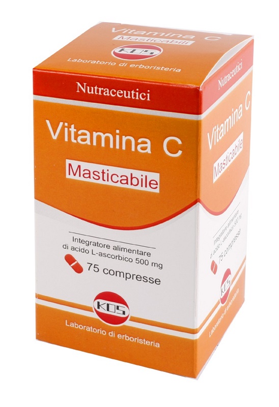 VITAMINA C MASTICABILE 75 COMPRESSE - FarmaLucia