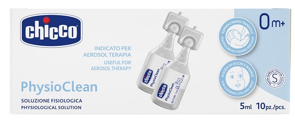 CHICCO SOLUZIONE PHYSIOCLEAN 5 ML 10 PEZZI - FarmaLucia