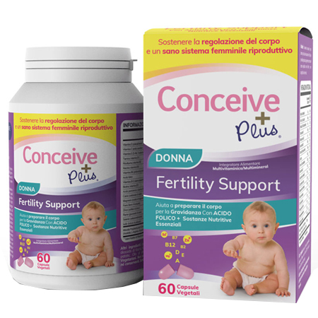 CONCEIVE PLUS SUPPORTO FERTILITA' FEMMINILE 60 CAPSULE - FarmaLucia