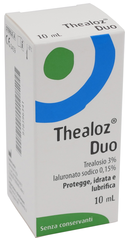SOLUZIONE OCULARE THEALOZ DUO 10 ML - FarmaLucia