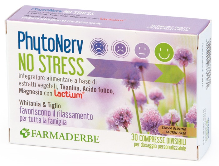 PHYTONERV NO STRESS 30 COMPRESSE - FarmaLucia