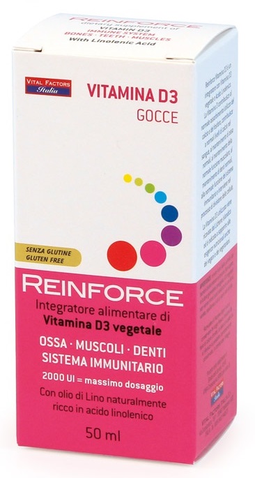REINFORCE VITAMINA D3 GOCCE 50 ML - FarmaLucia