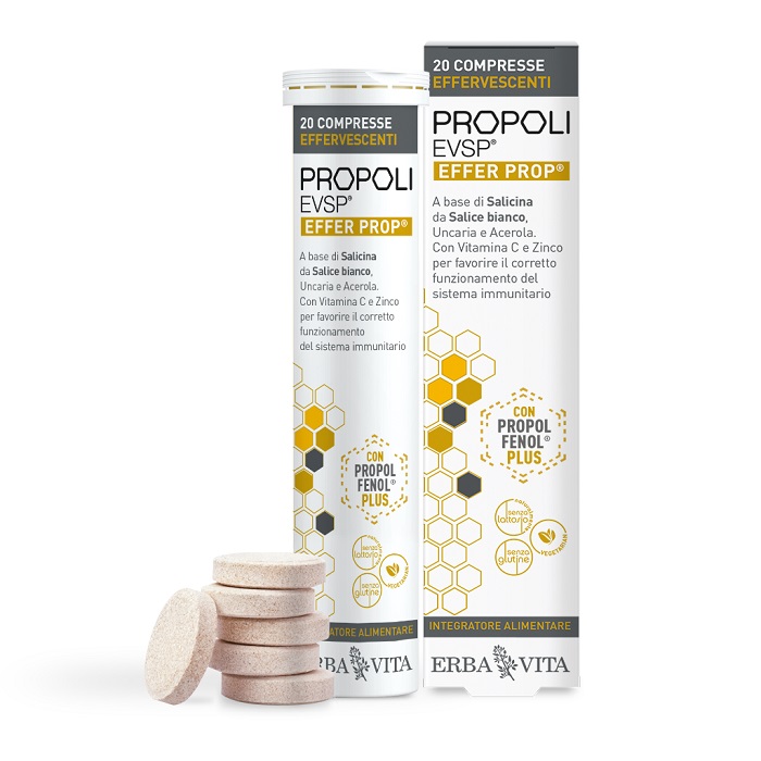 PROPOLI EVSP 20 COMPRESSE EFFERVESCENTI - FarmaLucia