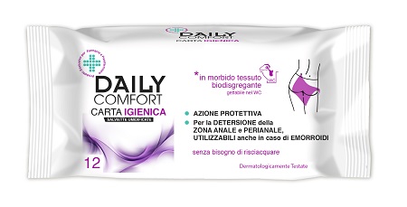 DAILY COMFORT CARTA IGIENICA 12 PEZZI - FarmaLucia