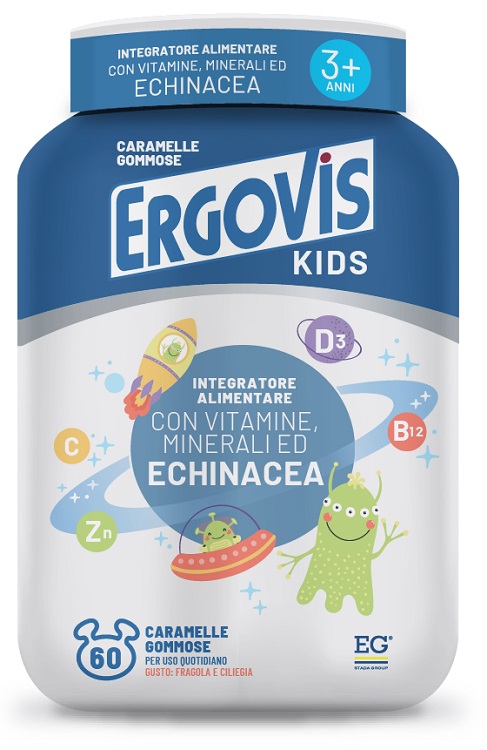 ERGOVIS KIDS 60 CARAMELLE GUSTOSE - FarmaLucia