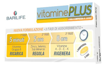 BARILIFE VITAMINE PLUS 30 COMPRESSE TRIFASE - FarmaLucia