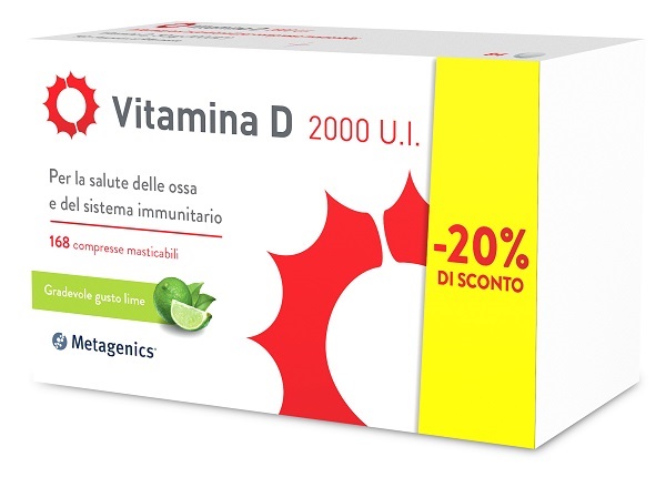 VITAMINA D2000 UI 168 PROMO-20% - FarmaLucia