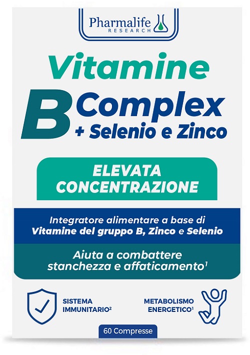VITAMINA B COMPLEX 60 COMPRESSE VITACURVEG - FarmaLucia