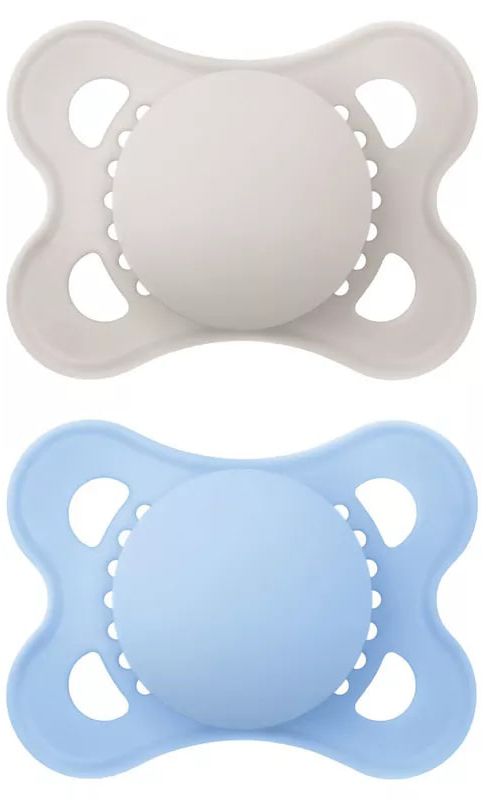 MAM SUCCHIETTO ORIGINAL 2-6 MESI SILICONE MASCHIO 2 PEZZI - FarmaLucia