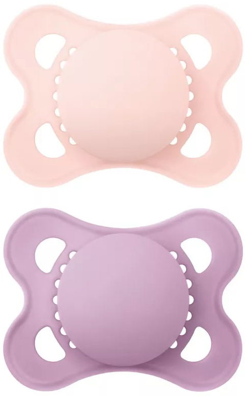 MAM SUCCHIETTO ORIGINAL 2-6 MESI SILICONE FEMMINA 2 PEZZI - FarmaLucia