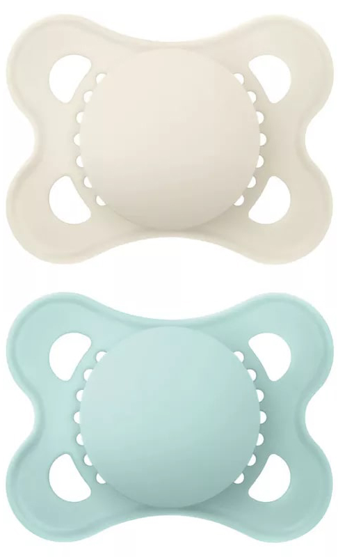 MAM SUCCHIETTO ORIGINAL 2-6 MESI SILICONE NEUTRO 2 PEZZI - FarmaLucia