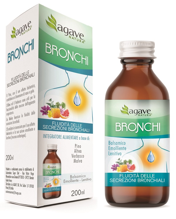 AGAVE NATURA SCIROPPO BRONCHI 200 ML - FarmaLucia