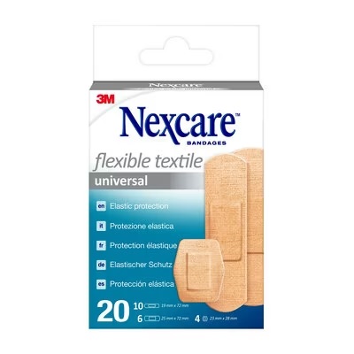 CEROTTO PREPARATO NEXCARE TEXTILE N0420AS ASSORTITI 3 MISURE 10 CEROTTI 19X72MM + 6 CEROTTI 25X72MM + 4 CEROTTI 22,5MM - FarmaLucia