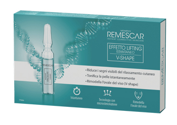 REMESCAR EFFETTO LIFTING ISTANTANEO V-SHAPE 5 FIALE X 2 ML - FarmaLucia