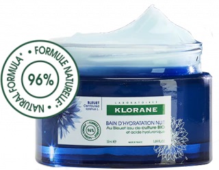 KLORANE CREMA IDRATANTE NOTTE FIORDALISO ACIDO IALURONICO 50 ML - FarmaLucia