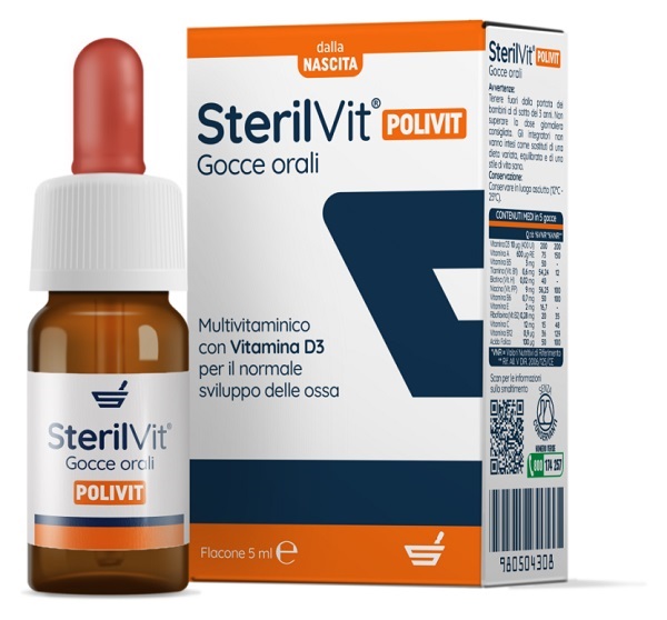 STERILVIT POLIVIT GOCCE 5 ML - FarmaLucia