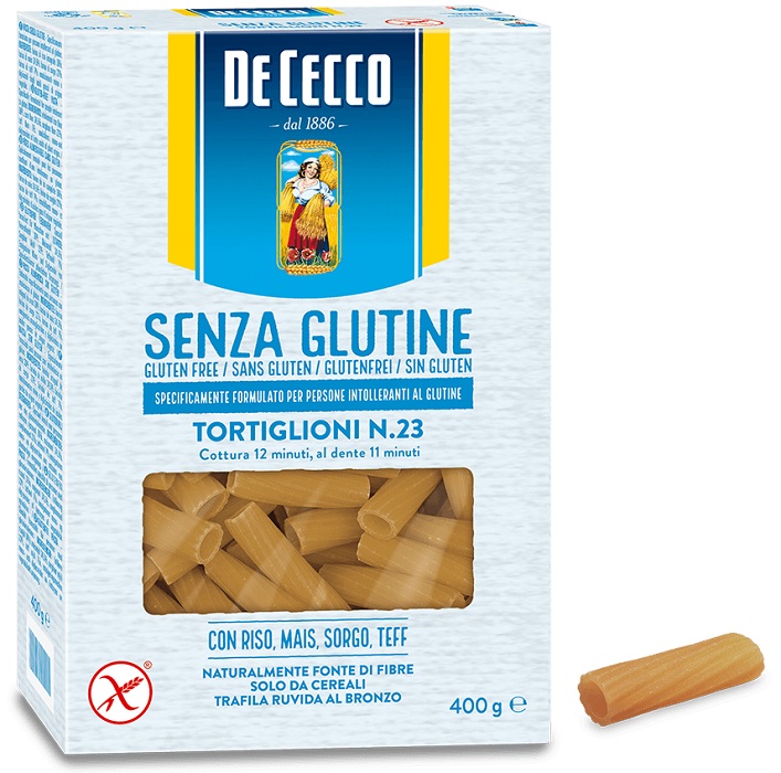 DE CECCO TORTIGLIONI N23 400 G - FarmaLucia