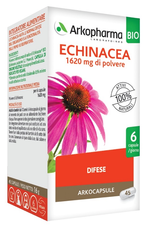 ARKOCPS ECHINACEA 45 CAPSULE BIO - FarmaLucia