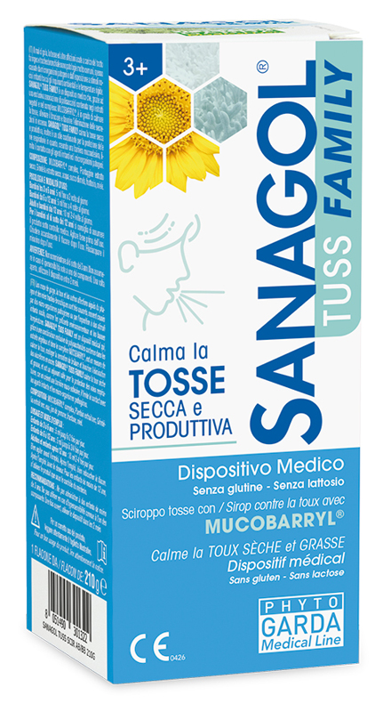 SANAGOL TUSS SCIROPPO ADULTI BIMBI 210 G - FarmaLucia