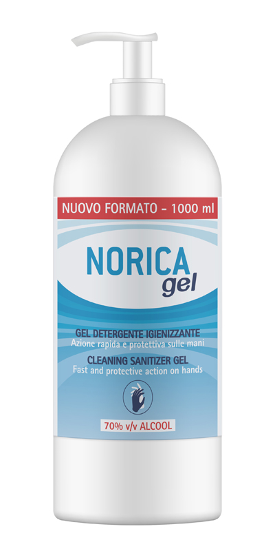 NORICA GEL DETERGENTE IGIENIZZANTE 70% ALCOOL 1000 ML - FarmaLucia