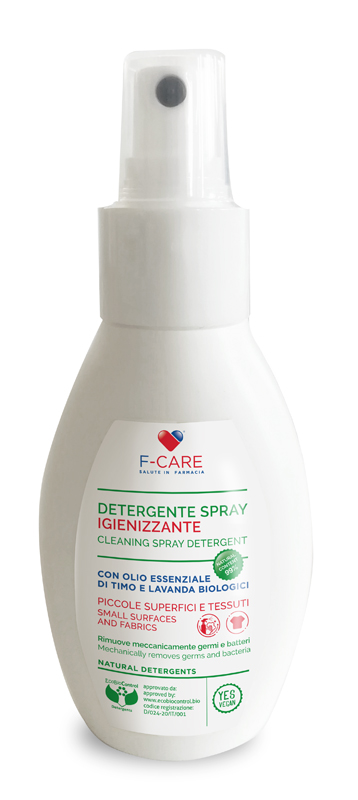 F CARE SPRAY IGIENIZZANTE BIO 75 ML - FarmaLucia