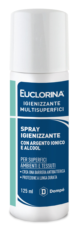 EUCLORINA IGIENIZZANTE MULTISUPERFICI SPRAY 125 ML - FarmaLucia