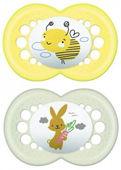 MAM SUCCHIETTO ORIGINAL 16+ SILICONE NEUTRO 2 PEZZI - FarmaLucia