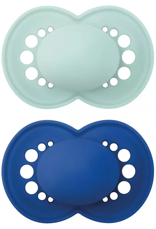 MAM SUCCHIETTO ORIGINAL NIGHT 16+ SILICONE MASCHIO 2 PEZZI - FarmaLucia