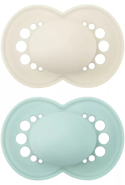 MAM SUCCHIETTO ORIGINAL NIGHT 16+ SILICONE NEUTRO 2 PEZZI - FarmaLucia
