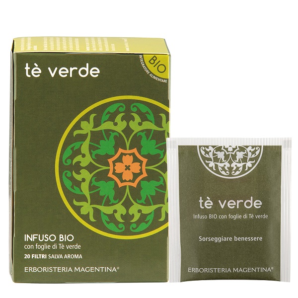 INFUSO THE VERDE BIO 20 FILTRI 30 G - FarmaLucia