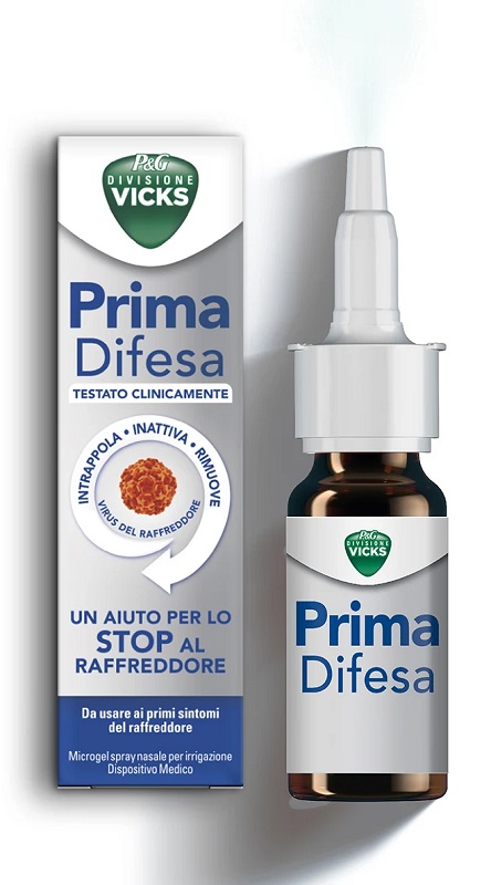 VICKS PRIMA DIFESA MICROGEL SPRAY NASALE IN MICROGEL 15 ML - FarmaLucia