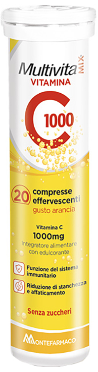MULTIVITAMIX VIT C 1000 20 COMPRESSE EFFERVESCENTI - FarmaLucia
