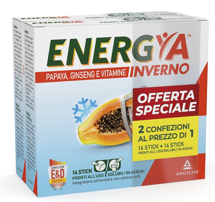 ENERGYA INVERNO BIPACK 14+14 STICK - FarmaLucia