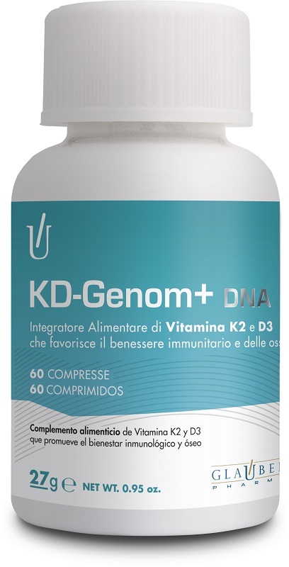 GLAUBER PHARMA KD-GENOM+ DNA 60 COMPRESSE - FarmaLucia