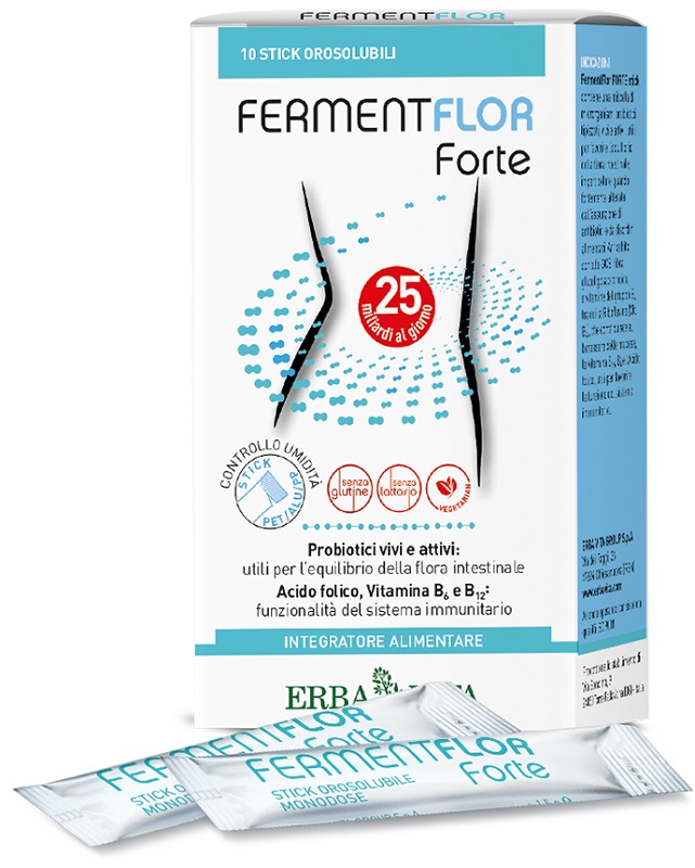 FERMENTFLOR FORTE 10 STICKPACK - FarmaLucia