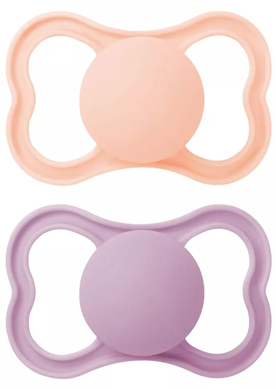 MAM AIR SUCCHIETTO 16+ MESI SILICONE FEMMINA 2 PEZZI - FarmaLucia