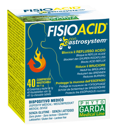 FISIOACID 40 COMPRESSE MASTICABILI - FarmaLucia