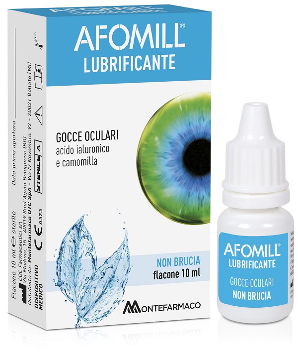 AFOMILL LUBRIFICANTE GOCCE OCULARI 10 ML - FarmaLucia